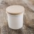 Enamel Kitchen Canister wth wooden lid by Garden Trading