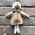 ''Eric'' Hand Made Felt Dog in Jacket by East of India