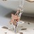 Silver and Rose Gold Plated Star Necklace by Peace of Mind