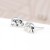 Smooth Sterling Silver Elephant Stud Earrings by Peace of Mind