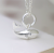 Sterling Silver Whale Pendant Necklace by Peace of Mind