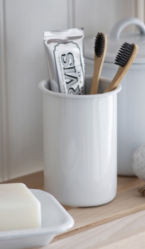 Enamel Tooth Brush Holder