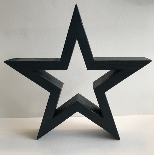 Hilly Horton Home Painted Signature Star - Small - Navy