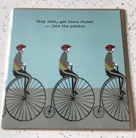 '' Join The Peleton''  Card by Scaffardi