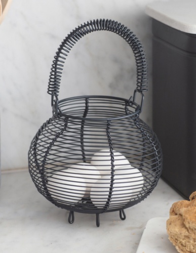 Egg Basket Carbon by Garden Trading