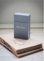 Match Box in Carbon by by Garden Trading