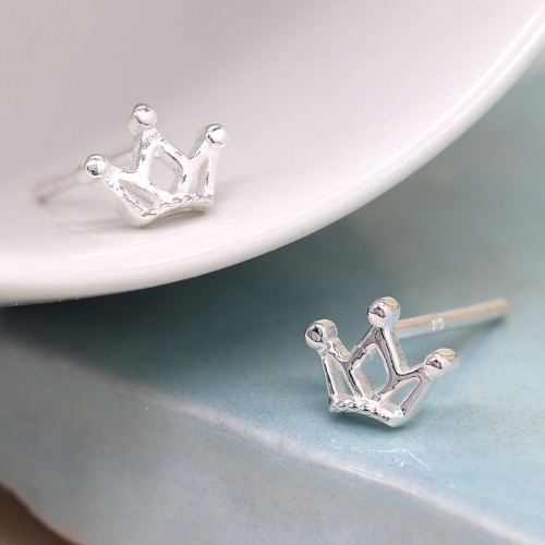 A Pair Halloween 925 Sterling Silver Skull King Crown Earrings Studs Punk  Earrings, Gothic Earrings Hypoallergenic Post Earrings Skull Jewelry Gift  Fo | Fruugo NO