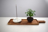 Ceramic Incense Holder with Small Nag Champa Sticks