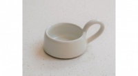 Milk White, Stoneware Tea Light Holder