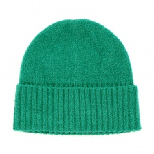 Plain Jade Green Knitted Beanie by Peace of Mind