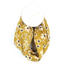 Floral Mustard Multiway Snood by Peace of Mind