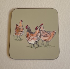 Chicken Coaster by Dees