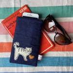 Cat Phone Case by Poppy Treffry