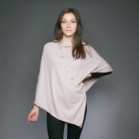 Tilley Poncho Dusky Pink